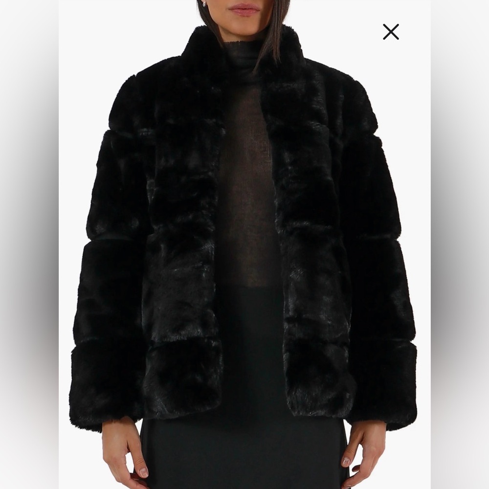 Apparis Faux Fur Coat size XL